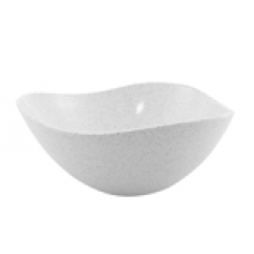 Bol melamina salata, RAKI VEZHI, 24,8x24,8xh10,8cm, 2500ml, alb