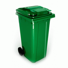 Cos gunoi ICIKALA PROFI cu roti 80lt verde MN0142211