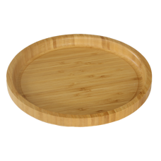 Tava rotunda din bambus RAKI 39,5xh2,5cm pentru servire