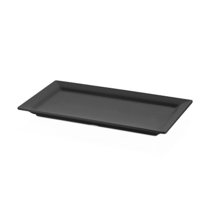 Tava din melamina GN 1/3 325x180mm, RAKI ORTA, culoare neagra