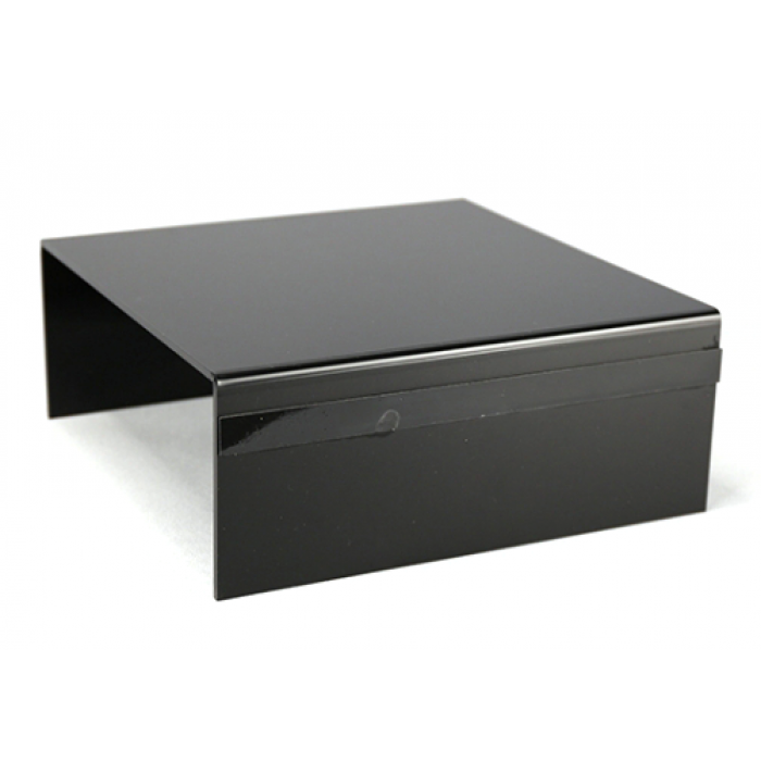 Suport acrilic expunere bufet RAKI, 29,5x29,5xh12cm, negru