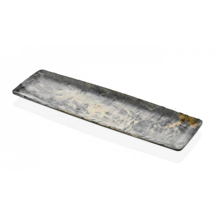 Platou melamina RAKI POLARI MARBLE, GN 2/4 53x16,2cm