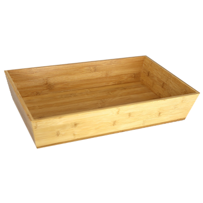 Tava bambus servire si prezentare RAKI GN 1/1 53x32,5x10cm
