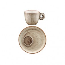 Set ceasca cu farfurioara espresso BONNA TERRAIN 12cm 70ml (ATR BNC 01ESP-F / ATR BNC 01ESP-T)
