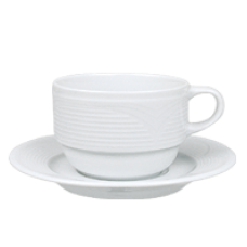 GURAL SATURN Farfurie suport pentru ceasca 230ml din portelan 15cm 