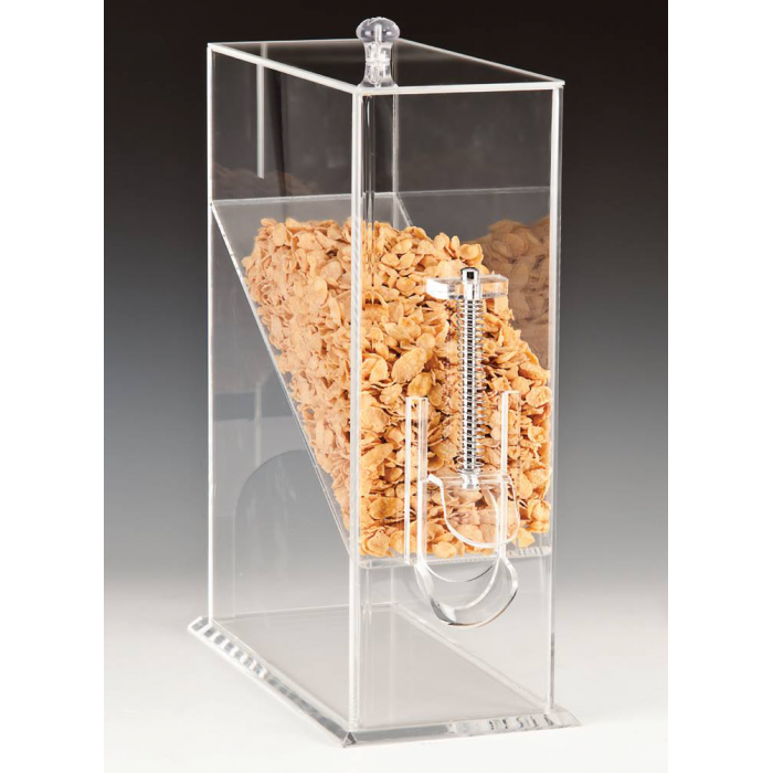 Dispenser cereale, fulgi de porumb RAKI policarbonat 15x32xh43cm