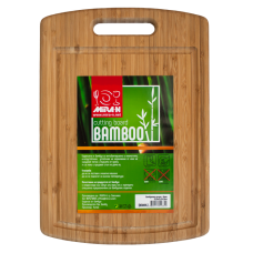 Tocator bambus RAKI cu canal 35,5x25,2x1,9cm