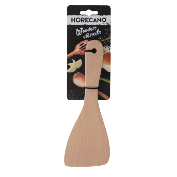 Spatula scurta din lemn RAKI 22x7,5cm