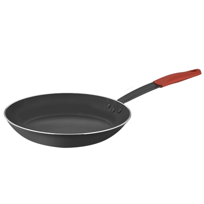 Tigaie profesionala NETLON SAFFRON 28x4,4cm, aluminiu cu strat antiaderent, cu maner siliconat