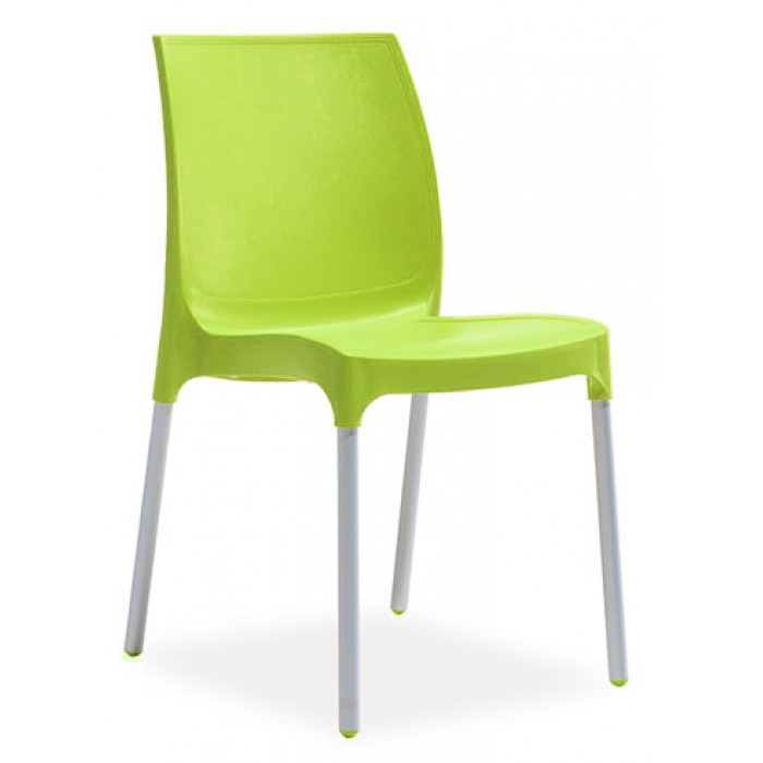 Set 4 scaune gradina CULINARO SUNNY culoare verde D58xH82xW42xSH45cm 