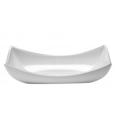 Bol dreptunghiular melamina RAKI, 47,5x26xh8cm, alb