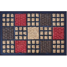 Covoras intrare RAKI cauciuc si fibra cocos 60x40cm