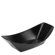 Bol ceramic tip barca CULINARO STREET FOOD, 23,9x13,4xh7cm, BLACK