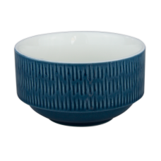 Bol din portelan HELLA STEEL BLUE D10cm, 300ml