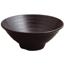 Bol pentru taitei RAKI SHIBUI, D17xh8cm, 850ml, melamina, negru