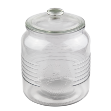 Borcan sticla depozitare RAKI OLD FASHIONED, cu capac sticla, 2lt