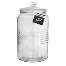 Borcan sticla depozitare RAKI OLD FASHIONED, cu capac sticla, 3lt