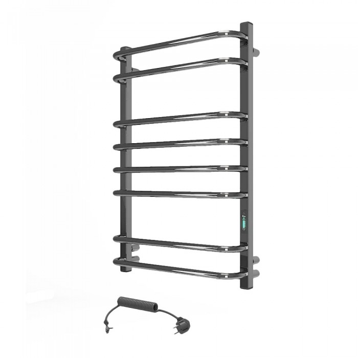 Calorifer portprosop electric ELNA STANDARD LUX 8, inox, 187W, 810x530x155mm