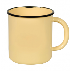Cana emailata 400ml, D8cm, RAKI, din otel carbon
