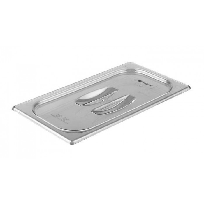 Capac policarbonat RAKI pentru tava gastronorm 1/3, 325x176mm, transparent