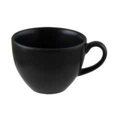 Ceasca cafea BONNA NOTTE, 230ml, portelan, neagra (NOT RIT 01CF)