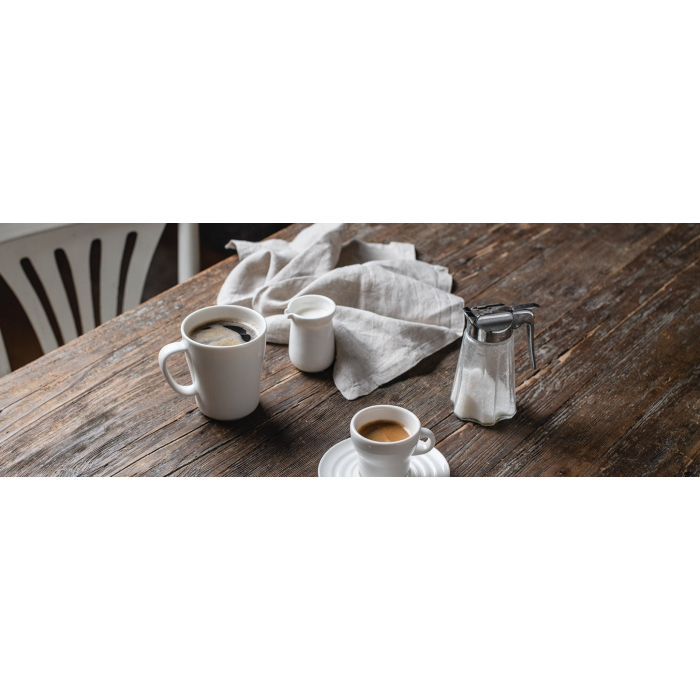 Ceasca cu farfurioara pentru espresso, din portelan BONNA KAFF, 75ml (KAF01ESP-F + KAF01ESP-T)