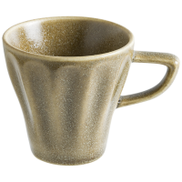 Ceasca espresso 70ml BONNA RAW TERRA, portelan, maro (TRA RAW 01ESP-F)