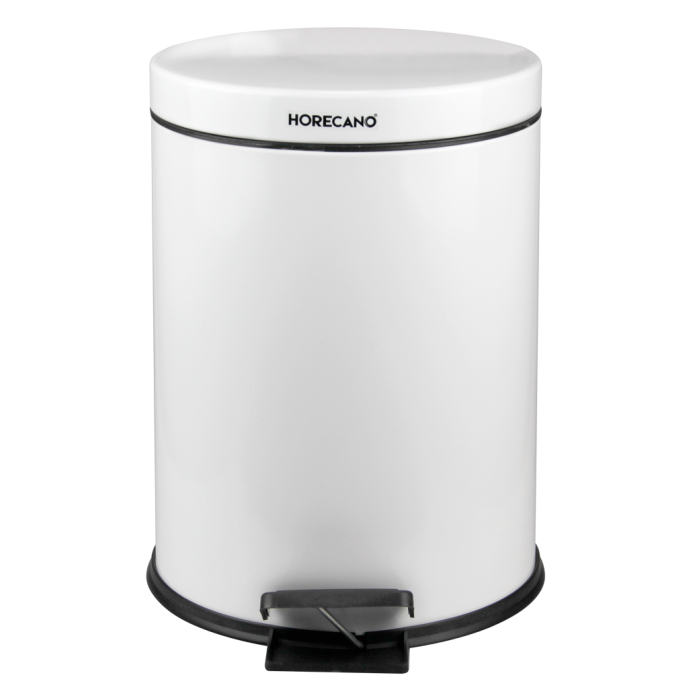 Cos gunoi cu pedeala RAKI TULUN 30L, 31xh45cm, alb