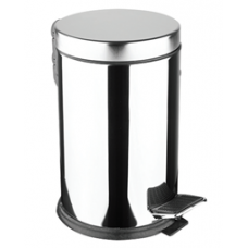 Cos gunoi cu pedeala RAKI TULUN 30L, 31xh45cm, inox