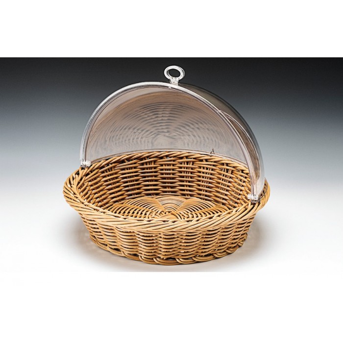 Cos paine rotund RAKI cu capac roll top D41xh11cm