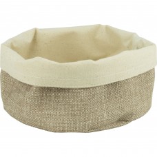 Cos paine textil rotund CULINARO, D20xh12cm, bej