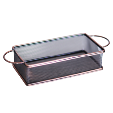 Cos servire dreptunghiular cu manere, RAKI, 21x11xh6cm, pentru cartofi prajiti