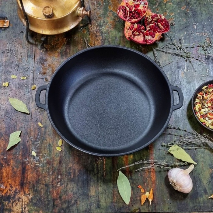 Cratita din fonta MAYSTERNYA, D32xh6cm