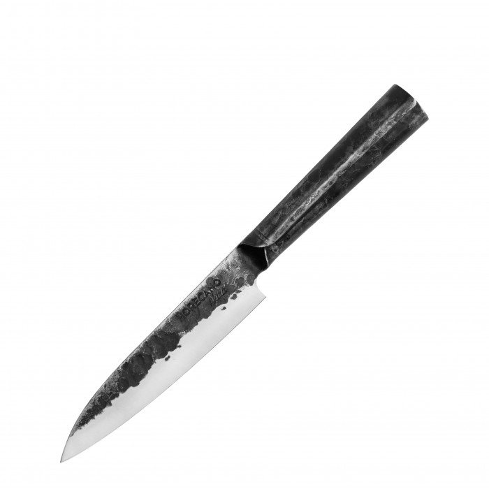 Cutit de bucatarie CULINARO AKIRA, 15,5cm, maner otel, forjat manual