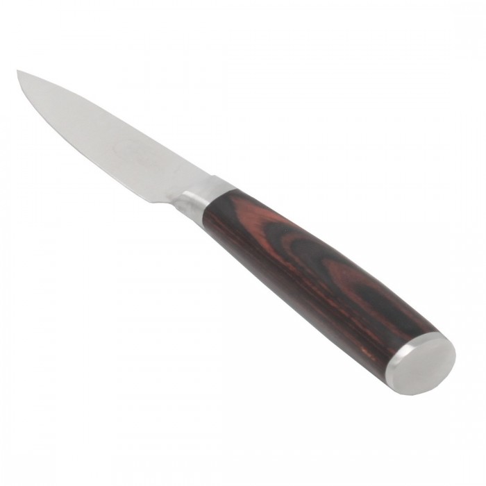 Cutit legume si fructe RAKI James, 9cm, inox, maner lemn
