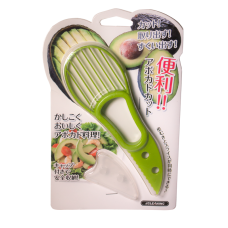 Set 6 cutite pentru curatat si feliat avocado RAKI, plastic