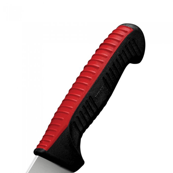 Cutit pentru dezosat #1 PIRGE PRO 2002 Super Grip, lama inox 14,5cm, maner antialunecare negru/rosu