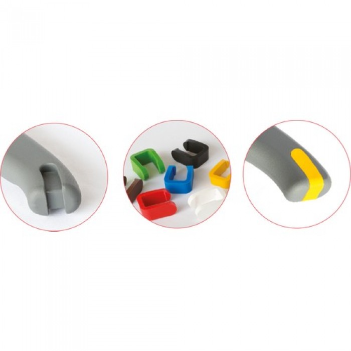 Cutit pentru filet peste PIRGE GASTRO profesional, lama inox 20cm flexibila, maner gri
