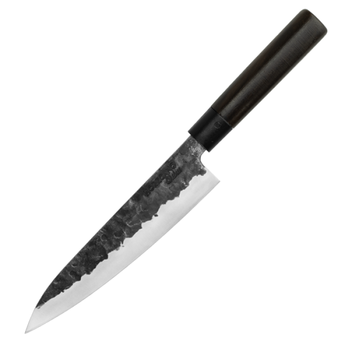 Cutitul bucatarului CULINARO SHIBUI, 19,8cm, maner din lemn, forjat manual