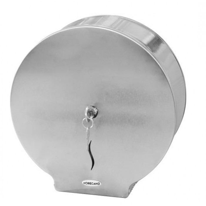 Dispenser hartie igienica RAKI, D22x12cm, metalic, argintiu