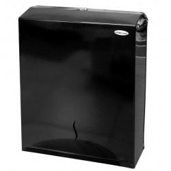 Dispenser prosoape hartie RAKI, 27x10xh35cm, metalic, negru...
