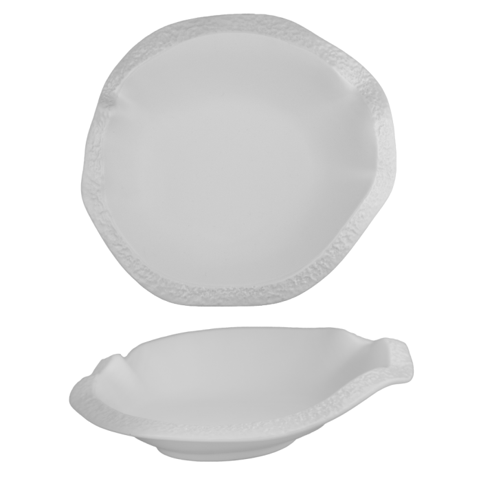 Farfurie adanca din portelan CULINARO WHITE NEST, 27cm
