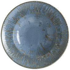 Farfurie adanca paste BONNA SNELL SKY, portelan, D27cm, 450ml, albastra (S-SKY SNL GRM 27CK)