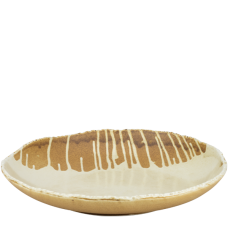 Farfurie adanca portelan CULINARO FUJI, D30xh6cm, bej