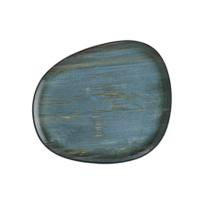 Farfurie intinsa asimetrica portelan BONNA MADERA, 24cm (MDRMT VAO 24DZ)