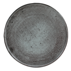 Farfurie intinsa ceramica cu margine CULINARO HOME, D21cm, gri