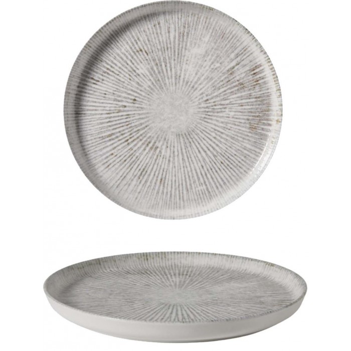 Farfurie intinsa cu margine inaltata GURAL ARNIM, D18cm, portelan