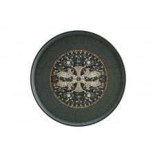 Farfurie intinsa D22cm BONNA MESOPOTAMIA MOSAIC ANTHRACITE, portelan (S-MT-MZPMAHYG 22DZ)