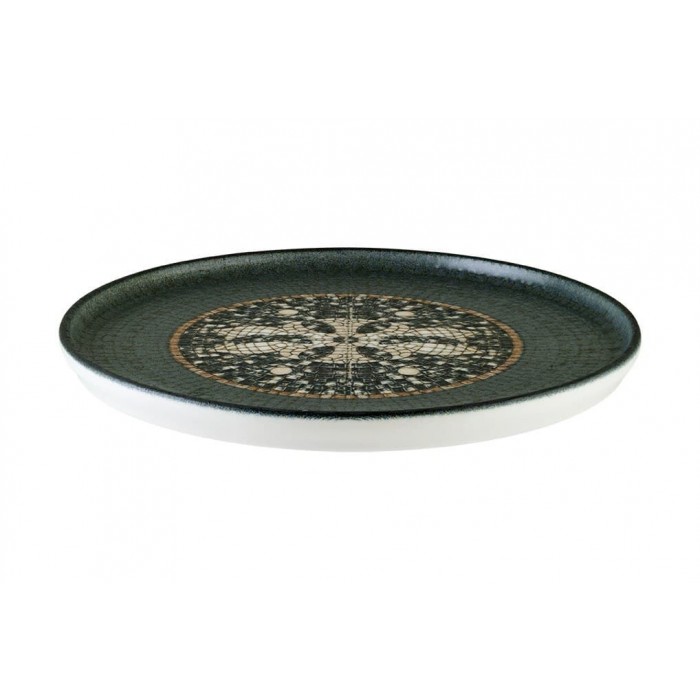 Farfurie intinsa D22cm BONNA MESOPOTAMIA MOSAIC ANTHRACITE, portelan (S-MT-MZPMAHYG 22DZ)