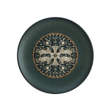 Farfurie intinsa din portelan BONNA MESOPOTAMIA MOSAIC ANTRACITE, D30cm (S-MT-MZPMA GRM 30DZ)